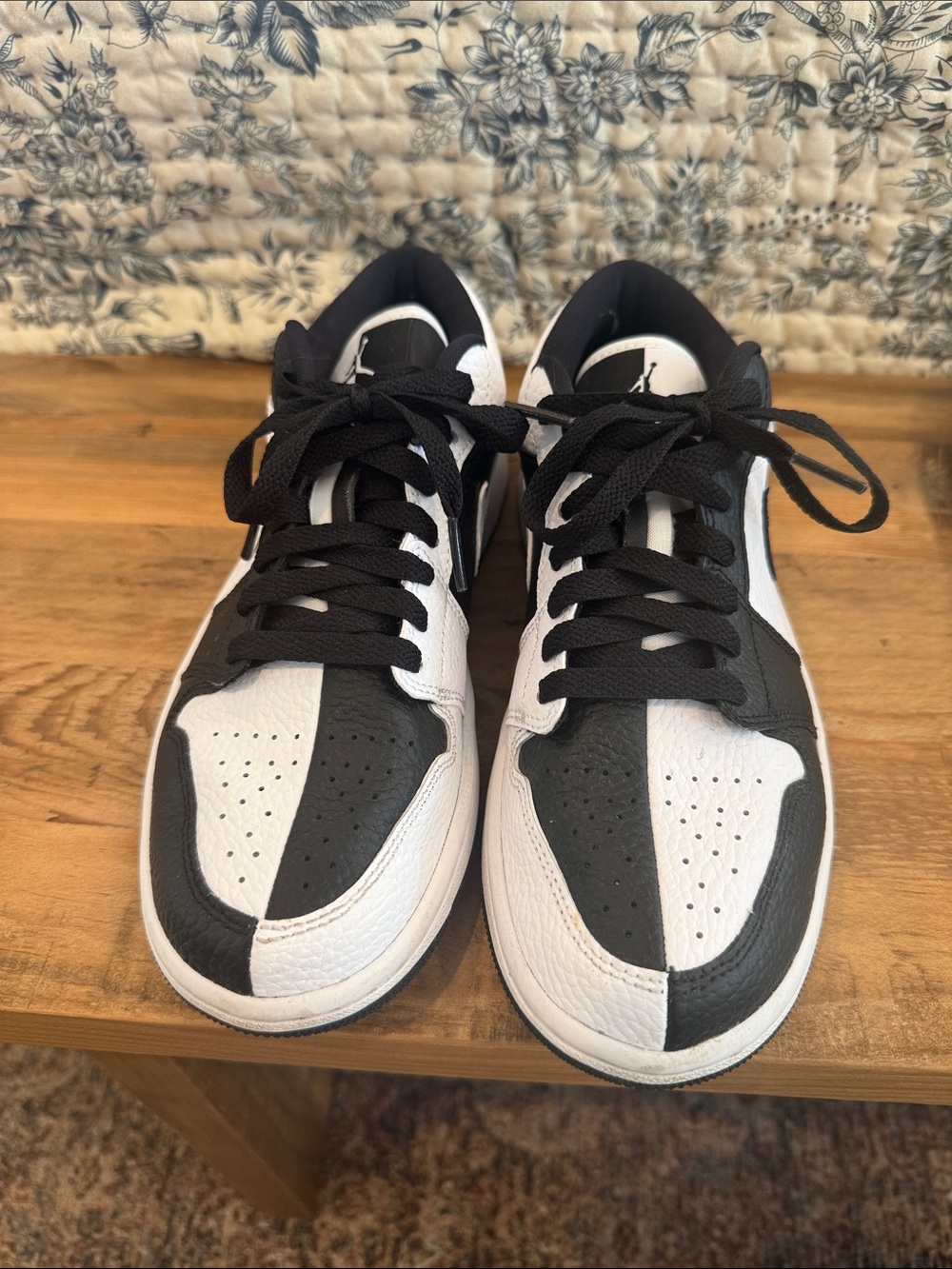 Women’s Air Jordan 1 Low SE “Homage/Split” – Black & White